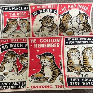 Drunk Cats (The Strike Your Fancy Series) Ravi Zupa & Arna Miller (Set of 6)